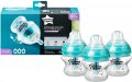 3 броя TOMMEE TIPPEE Advanced Anti-Colic бебешка бутилка шише за хранене 150мл