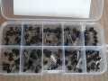 Комплект 10 вида транзистори TO92 200бр., снимка 2