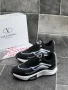 Valentino Мъжки Черни Маратонки👟Мъжки Спортни Обувки В Черен Цвят Валентино Код E543, снимка 2