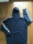 adidas Essential 3 Stripe Hoodie - страхотно мъжко горнище , снимка 10