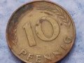 10 пфенинга Федерална Република Германия 1969