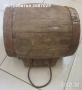 Дървен стар бъкел, Малки буренца и Старо дървено буре бъчва бъчонка бъкел бъклица дърворезба, снимка 10