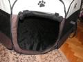 Голяма сгъваема кучешка /котешка/кошара., снимка 13