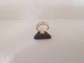 Златен дамски пръстен с циркони 7