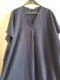 ДЪЛГА ТЪМНОСИНЯ РОКЛЯ 3XL-5XL, снимка 6