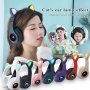 Bluetooth слушалки котешки уши CAT ear P33M в различни цветове