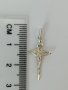 Нов сребърен кръст с разпятие, снимка 1 - Колиета, медальони, синджири - 28604488
