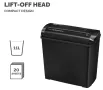 Шредер Fellowes Powershred P-25S, унищожител на документи, Strip-Cut, 11 L, снимка 5