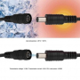 Удължителен кабел за захранващ адаптер 12V за охранителни IP камери - 10,20,30,50М
