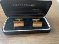 Vintage PIERRE BALMAIN Paris позлатени ръкавели, снимка 1
