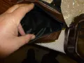продавам компактна кожена чанта през рамо, снимка 4