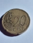 Колекционерска монета - 20 евро цента- 2002г., снимка 4