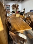 Масивна дъбова маса със столове - Рустик стил, снимка 7
