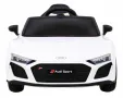 Audi R8 LIFT 12V – Детска акумулаторна кола, Бяла, EVA гуми, снимка 3