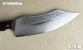 Ловен,ръчно кован нож 5Cr15Mov, кожен калъф, 140х275 мм, снимка 4