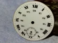 РЯДЪК ПОРЦЕЛАНОВ ЦИФЕРБЛАТ с 24-ЧАСОВ РЕЖИМ от РИМСКИ и АРАБСКИ ЦИФРИ от СТАР ДЖОБЕН ЧАСОВНИК 49640, снимка 10