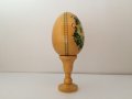 Великденско яйце, дървено №1 - златисто, снимка 9