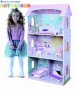 Приказна дървена къщичка с мебели Anna Moni Toys 4121, снимка 1 - Играчки за стая - 44102349