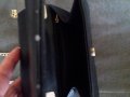 Дамска малка черна чантичка с дълъг синджир, снимка 4