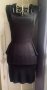 TFNC Нова Черна рокля по тялото с пеплум без ръкав , снимка 1 - Рокли - 33016606