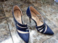 Нови Тъмно сини с естествена кожа , снимка 6