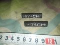  HITACHI Табелки от тонколони, снимка 1 - Тонколони - 43022413