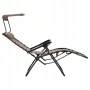 Сгъваем градински стол шезлонг с нулева гравитация и сенник – комфорт за пълна релаксация, снимка 5