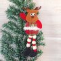 3238 Коледна фигура за окачване Снежко или Еленче, снимка 2