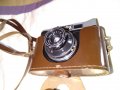 Фотоапарат Смена -8 СССР от соца с калъф естествена кожа работещ, снимка 5