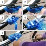 Уред за почистване на верига за велосипед