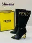 Дамски ботуши Fendi - Налични различни цветове Код D1170, снимка 3