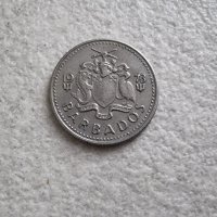 Монета .Карибски басеин. Барбадос . 10 цента., снимка 3 - Нумизматика и бонистика - 39838784