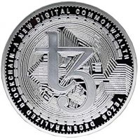 Tezos coin ( XTZ ) - Silver, снимка 2 - Нумизматика и бонистика - 38276953