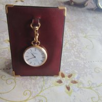 Уникален позлатен швейцарски джобен часовник , снимка 2 - Джобни - 28341324