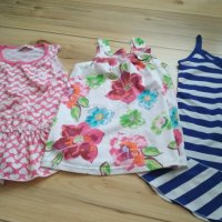 Летни дрехи за момичета, снимка 4 - Детски Блузи и туники - 32699179