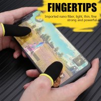 Gaming ръкави за пръсти PUBG за телефон Call of Duty Mobile сензитивни