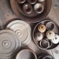 ръчно правени дървени купи и чинии, снимка 3 - Декорация за дома - 43439320