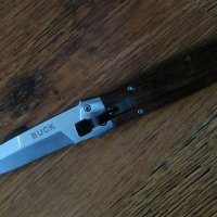 Сгъваем нож BUCK (2)- автоматичен 86х212, снимка 1 - Ножове - 27023337