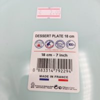 Чинии Made in France 18 см син цвят , снимка 2 - Чинии - 43983720