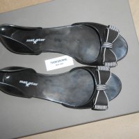 Дамски обувки, тип пантофка, от висококачествен силикон с модерен дизайн и красива панделка, снимка 3 - Сандали - 26638288