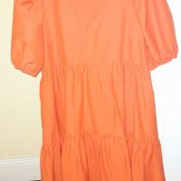 Оранжева лятна рокля, снимка 4 - Рокли - 36920235