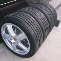 4бр.ЛЕТИ ДЖАНТИ 20" за PORSCHE CAYENNE 9JX20 +4 бр.ЗИМНИ ГУМИ PIRELLI ICE& SNOW 275/40/20-8 mm., снимка 6 - Гуми и джанти - 27015055