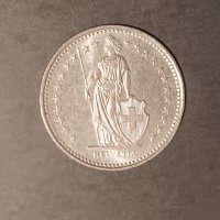 1/2 франк Швейцария 1993 Switzerland , снимка 4 - Нумизматика и бонистика - 43556271