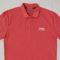 Tommy Hilfiger оригинална тениска S памучна поло фланелка, снимка 2 - Тениски - 37339877