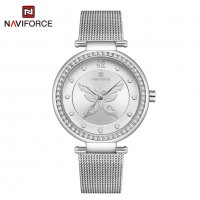 Дамски часовник NAVIFORCE Silver 5018 SW., снимка 3 - Дамски - 34728520