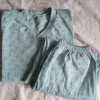 Мъжка пижама 100℅ памук, снимка 1 - Бельо - 39490648