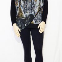 Дамска блуза- 44 и 48 размери, снимка 3 - Блузи с дълъг ръкав и пуловери - 33477170