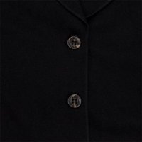 Кокетно късо сако Wool Blend Jacket Ladiesрв черно,кремаво и синьо , снимка 7 - Сака - 27792136