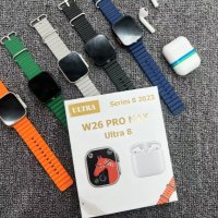 Комплект Smart часовник + TWS слушалки W26 Pro Max ULTRA, снимка 1 - Смарт часовници - 43312998