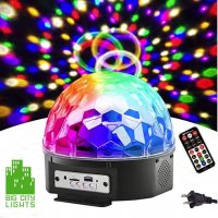 Блутут LED Light Magic Ball диско топка, снимка 4 - Други - 30630677